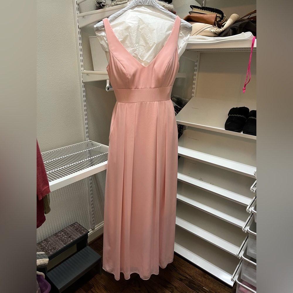 After Six Bridemaids Dress in Rose
